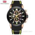 2020 MINIFOCUS MF0287G Newest Japan Quartz Movement mens luxury leather wristwatches